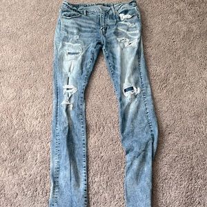 American eagle stacked skinny jeans